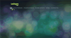 Desktop Screenshot of leosegura.net